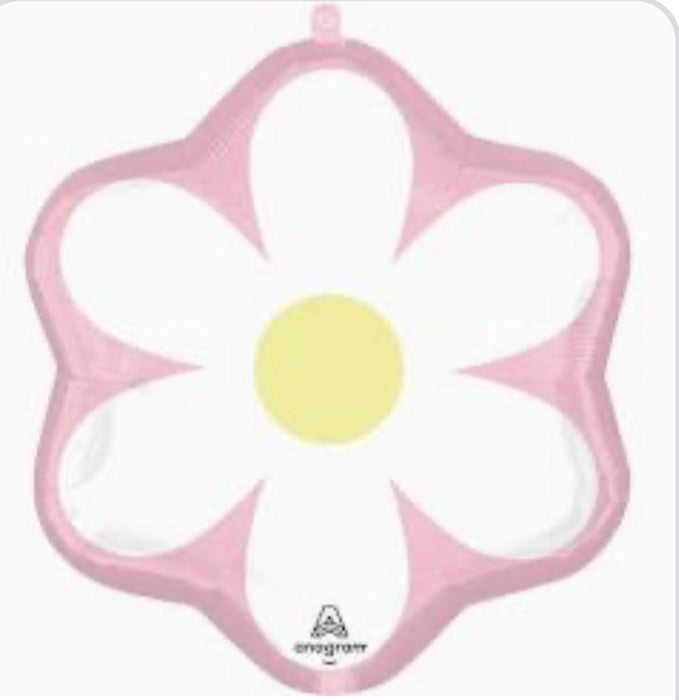 Daisy Flower Shape Balloon -  Pink The Ultimate Balloon And Party Shop Cheltenham & Gloucester Balloons & Fancy Dress 