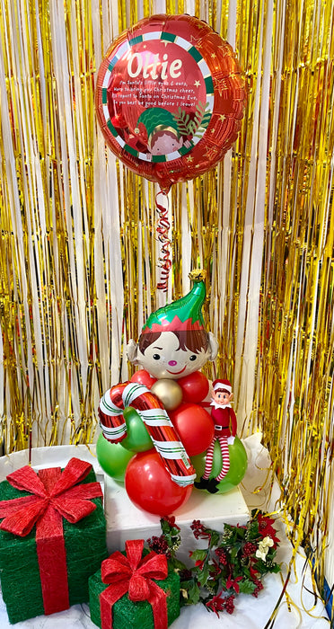 Elf On The Shelf - Mini Balloon Stack