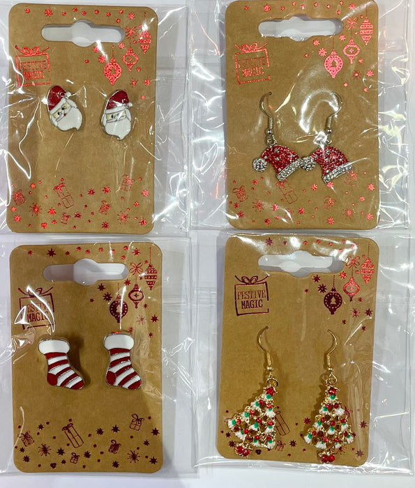 Christmas Earrings - Asst Designs