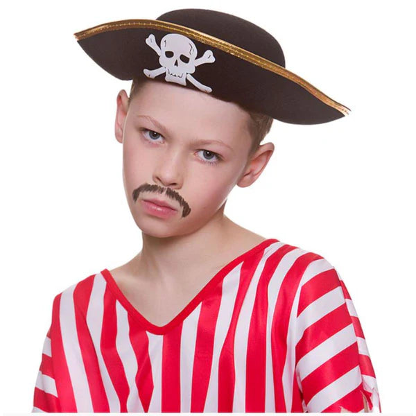 Felt Pirate Tricorn Hat (Child’s) The Ultimate Balloon And Party Shop Cheltenham & Gloucester Balloons & Fancy Dress 