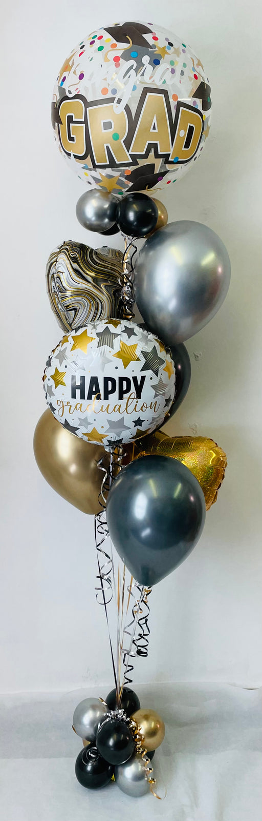 Deluxe Graduation Balloon Bouquet The Ultimate Balloon And Party Shop Cheltenham & Gloucester Balloons & Fancy Dress 