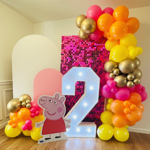 Deluxe Large Themed Birthday Set-Up - Peppa Pig The Ultimate Balloon And Party Shop Cheltenham & Gloucester Balloons & Fancy Dress 