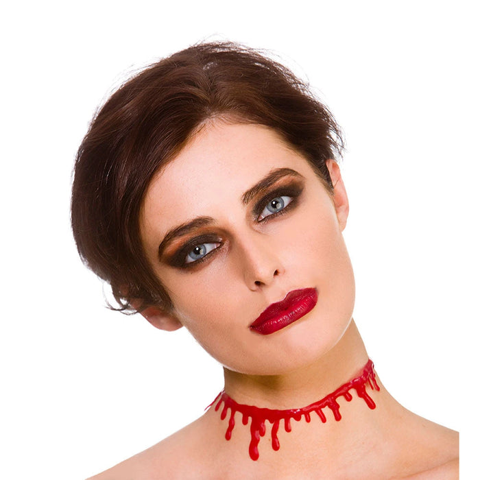 Dripping Blood Choker The Ultimate Balloon And Party Shop Cheltenham & Gloucester Balloons & Fancy Dress 