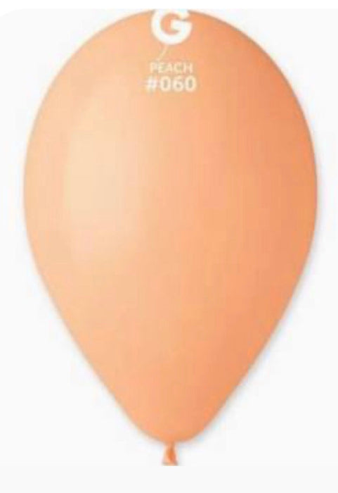 Latex Balloons - Peach (10pk) The Ultimate Balloon And Party Shop Cheltenham & Gloucester Balloons & Fancy Dress 