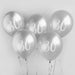 Age 30 Birthday Balloons 5pk - Silver The Ultimate Balloon And Party Shop Cheltenham & Gloucester Balloons & Fancy Dress 