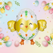 Easter Cute Chic Foil Balloon The Ultimate Balloon And Party Shop Cheltenham & Gloucester Balloons & Fancy Dress 
