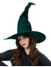 Emerald Green Velour Witch Hat The Ultimate Balloon And Party Shop Cheltenham & Gloucester Balloons & Fancy Dress 
