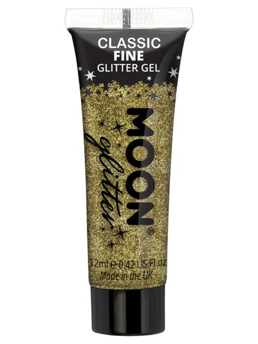 Glitter Face & Body Gel - Gold