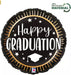 18" Foil Neon Graduation Round Balloon The Ultimate Balloon And Party Shop Cheltenham & Gloucester Balloons & Fancy Dress 