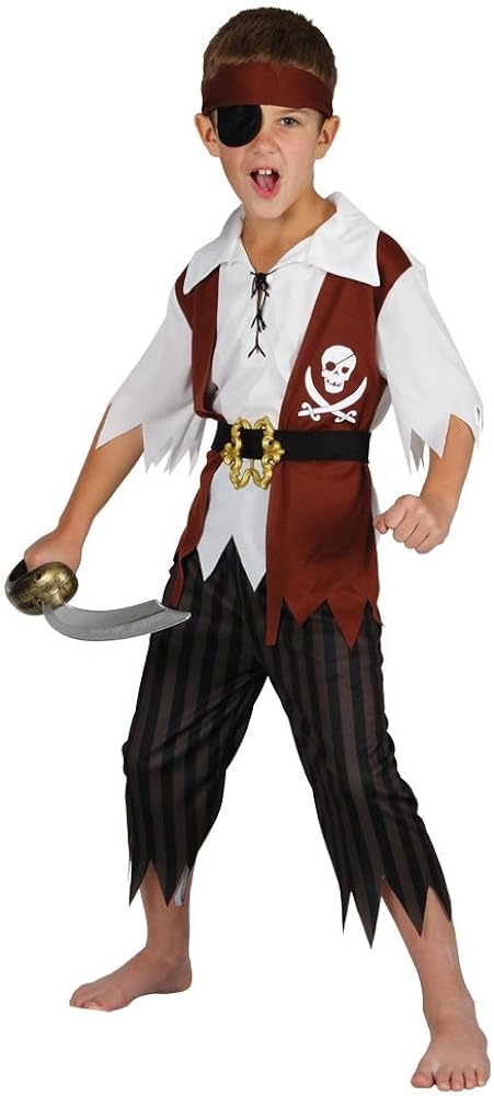 Cutthroat Pirate Child's Costume