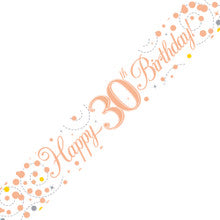 30th Birthday Banner