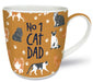 Novelty Gift Mug - No 1 Cat Dad The Ultimate Balloon And Party Shop Cheltenham & Gloucester Balloons & Fancy Dress 