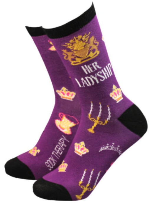 Novelty Gift Socks - Her Ladyship The Ultimate Balloon And Party Shop Cheltenham & Gloucester Balloons & Fancy Dress 