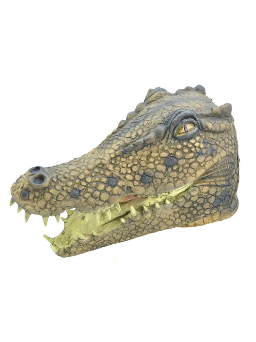 Rubber Overhead Animal Mask - Crocodile
