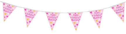 Happy Birthday Bunting - Mummy