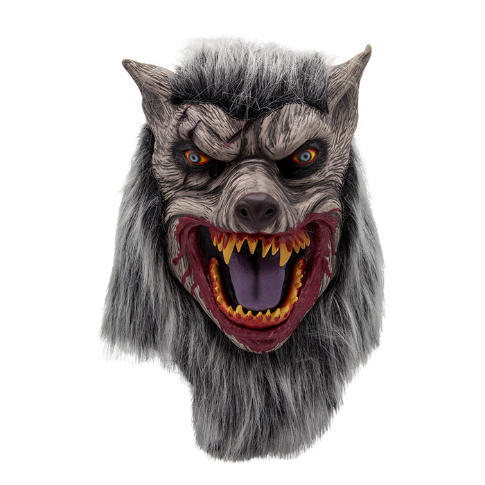 Werewolf Plastic Fur Trim Mask The Ultimate Balloon And Party Shop Cheltenham & Gloucester Balloons & Fancy Dress 