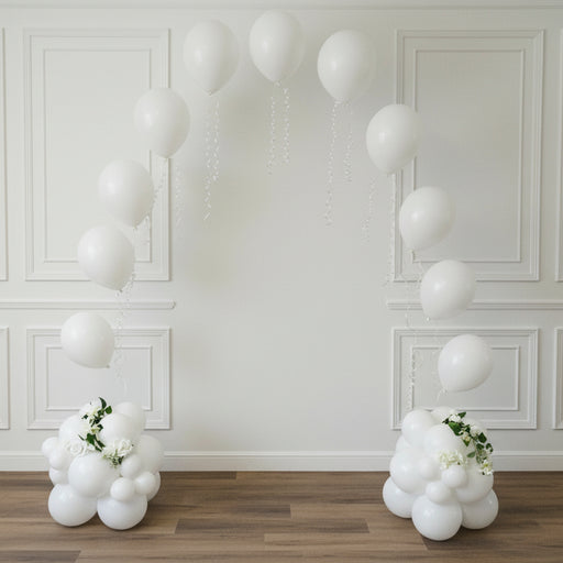 Floor Luxe Latex Helium Wedding Balloon Arch The Ultimate Balloon And Party Shop Cheltenham & Gloucester Balloons & Fancy Dress 