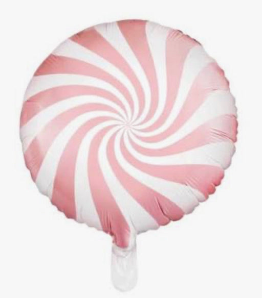 18" Foil Christmas Candy Balloon - Baby Pink The Ultimate Balloon And Party Shop Cheltenham & Gloucester Balloons & Fancy Dress 