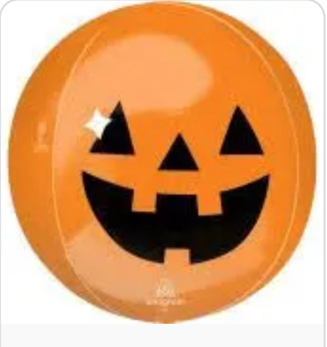 Halloween Orbz Balloon - Pumpkin The Ultimate Balloon And Party Shop Cheltenham & Gloucester Balloons & Fancy Dress 