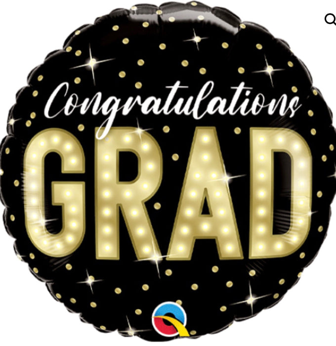 18" Foil Congratulations Grad Balloon The Ultimate Balloon And Party Shop Cheltenham & Gloucester Balloons & Fancy Dress 