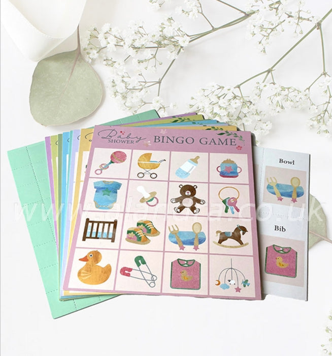 Bingo Baby Shower Game