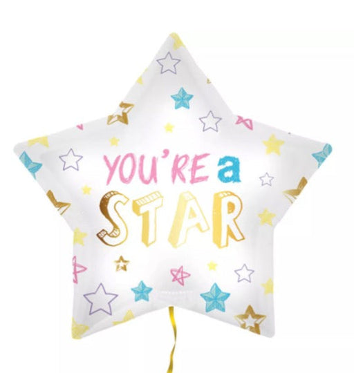 18" Foil You’re A Star Balloon The Ultimate Balloon And Party Shop Cheltenham & Gloucester Balloons & Fancy Dress 