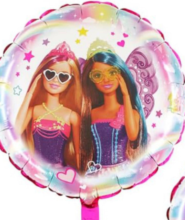 18" Barbie Heart Foil Balloon (2sided) The Ultimate Balloon And Party Shop Cheltenham & Gloucester Balloons & Fancy Dress 