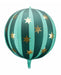 20” Starry Print Orbz Balloon - Green The Ultimate Balloon And Party Shop Cheltenham & Gloucester Balloons & Fancy Dress 