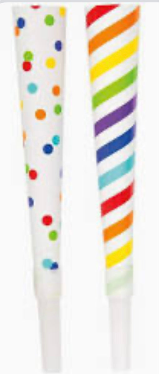Asst Party Horns (6pk) - Asst The Ultimate Balloon And Party Shop Cheltenham & Gloucester Balloons & Fancy Dress 