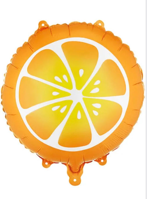 18" Foil Fruit Balloon - Orange Slice The Ultimate Balloon And Party Shop Cheltenham & Gloucester Balloons & Fancy Dress 