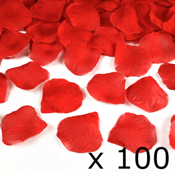 Paper Red Rose Petals