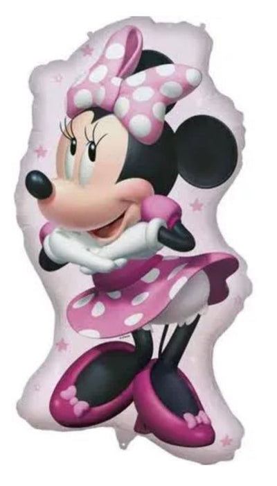 35" Foil Pink Minnie Mouse Shape Balloon The Ultimate Balloon And Party Shop Cheltenham & Gloucester Balloons & Fancy Dress 