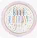 18" Foil Happy Birthday Girl - Pink Candles The Ultimate Balloon And Party Shop Cheltenham & Gloucester Balloons & Fancy Dress 