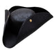 Distressed Leather Pirate Tricorn Hat - Black The Ultimate Balloon And Party Shop Cheltenham & Gloucester Balloons & Fancy Dress 