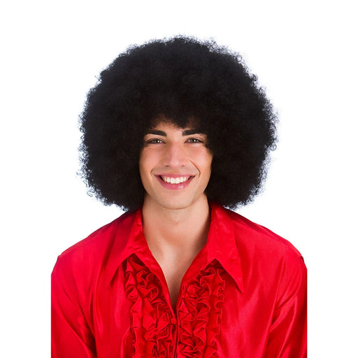 Giant Funky Afro Wig -  Black The Ultimate Balloon And Party Shop Cheltenham & Gloucester Balloons & Fancy Dress 