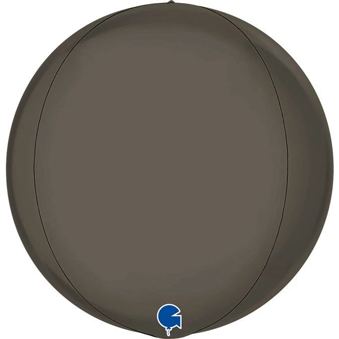 Globe Foil Balloon - Platinum Grey The Ultimate Balloon And Party Shop Cheltenham & Gloucester Balloons & Fancy Dress 