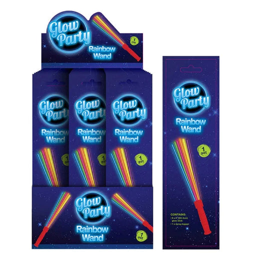 Glow Stick Party Rainbow Wand The Ultimate Balloon And Party Shop Cheltenham & Gloucester Balloons & Fancy Dress 