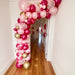 Half Organic Balloon Arch - Pink Tones The Ultimate Balloon And Party Shop Cheltenham & Gloucester Balloons & Fancy Dress 