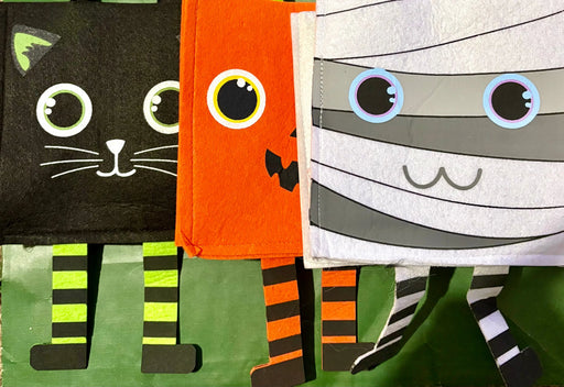 Halloween Felt Treat Bag - Asst The Ultimate Balloon And Party Shop Cheltenham & Gloucester Balloons & Fancy Dress 