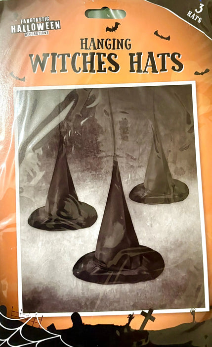 Halloween Hanging Witch Hats (20cm) Decoration The Ultimate Balloon And Party Shop Cheltenham & Gloucester Balloons & Fancy Dress 