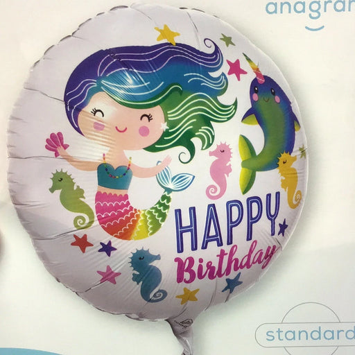 Happy Birthday Foil Balloon - Sea Life The Ultimate Balloon And Party Shop Cheltenham & Gloucester Balloons & Fancy Dress 