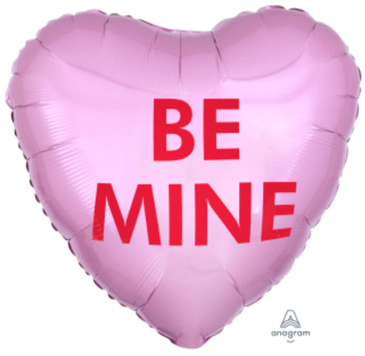Heart Shaped 18” Balloon - Be Mine The Ultimate Balloon And Party Shop Cheltenham & Gloucester Balloons & Fancy Dress 
