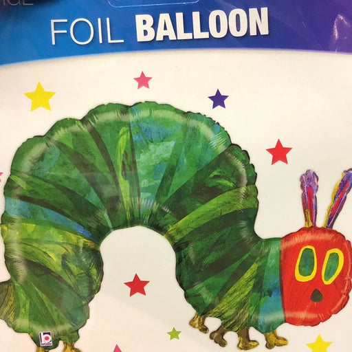 Hungry Caterpillar Shaped Large Foil Balloon The Ultimate Balloon And Party Shop Cheltenham & Gloucester Balloons & Fancy Dress 