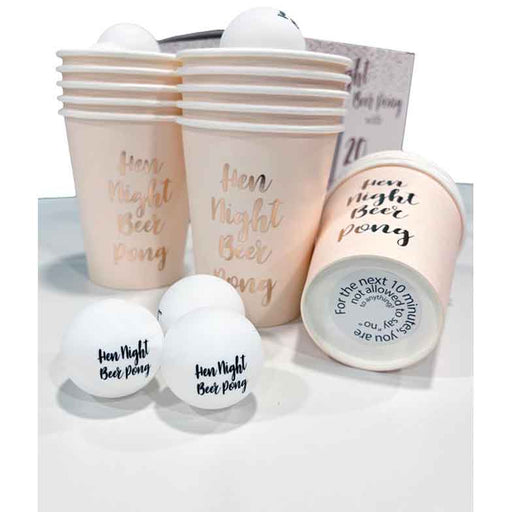 Hen Night Beer Pong Dare Game The Ultimate Balloon And Party Shop Cheltenham & Gloucester Balloons & Fancy Dress 