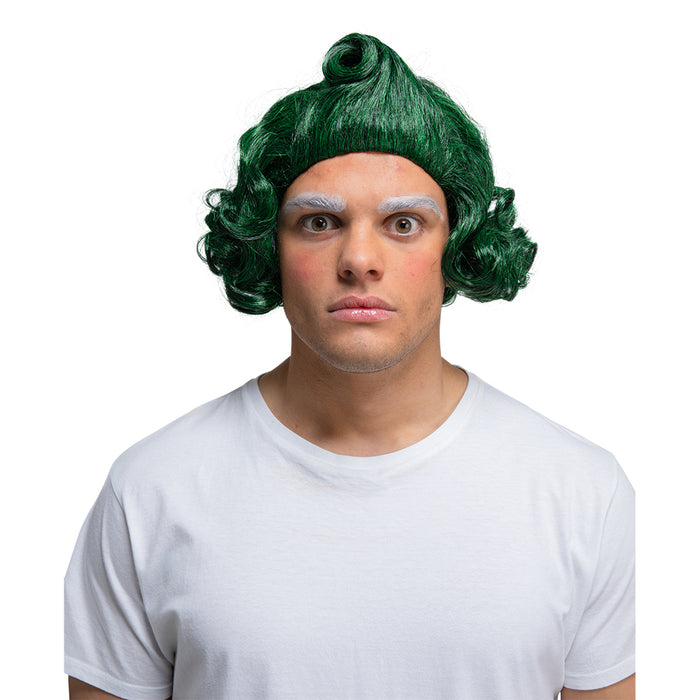 Green Factory Worker Wig