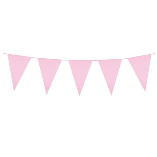 Waterproof Bunting - Light Pink (10m)