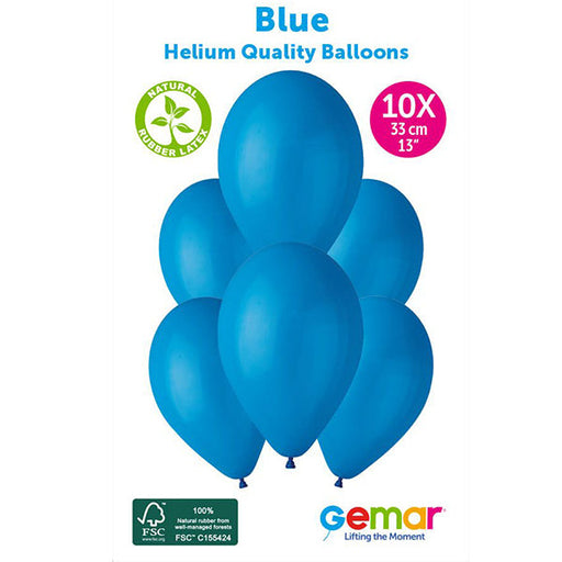 Latex Plain Balloons - Royal Blue (10pk) The Ultimate Balloon And Party Shop Cheltenham & Gloucester Balloons & Fancy Dress 
