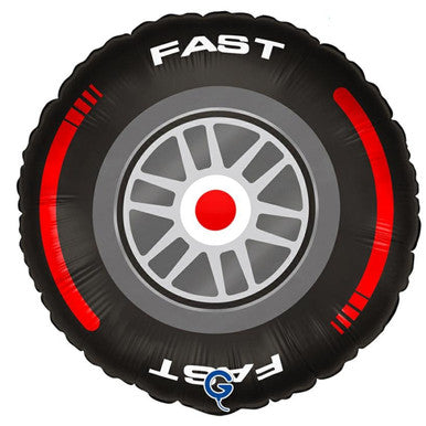 18" Foil Printed Balloon - Fast Tyre The Ultimate Balloon And Party Shop Cheltenham & Gloucester Balloons & Fancy Dress 