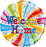 18" Foil Welcome Home Bright Balloon