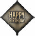 18" Foil Age 70 Balloon - Black/Gold Diamond The Ultimate Balloon And Party Shop Cheltenham & Gloucester Balloons & Fancy Dress 